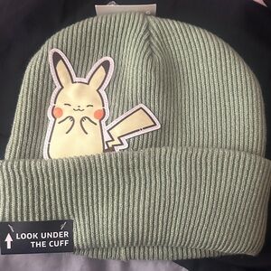 Pokémon Green Pikachu Kids/Adults Beanie